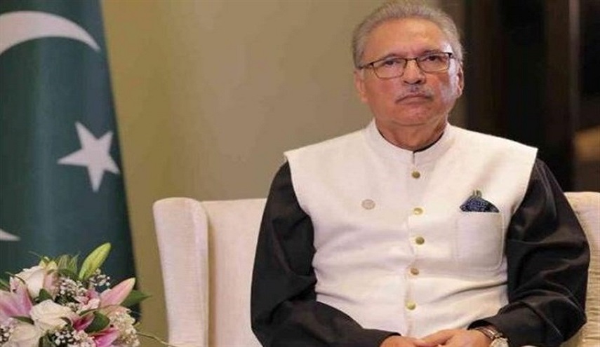  رئيس باكستان: ضرورة اعتماد الدبلوماسية والحوار بين طهران واسلام آباد 