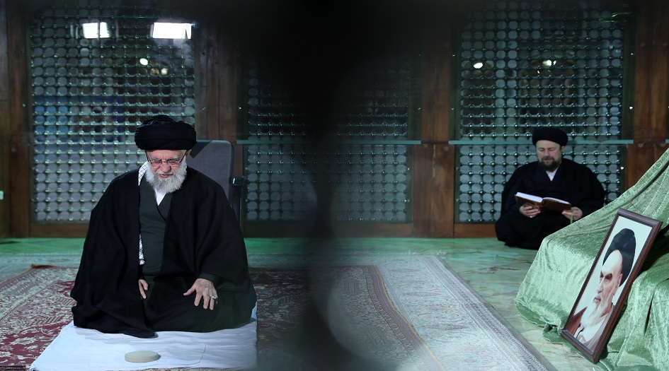 الامام الخامنئي يزور مرقد الإمام الخميني (رض)+ صور