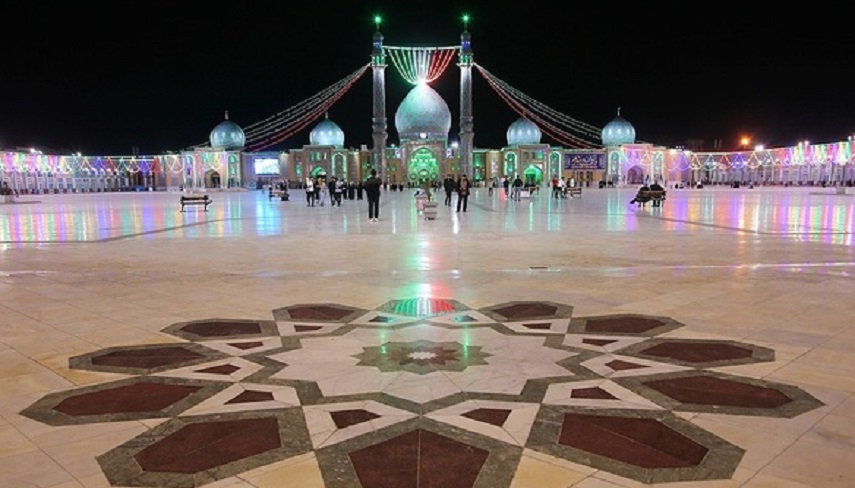 جشن ميلاد مهدي موعود (عج) در مسجد مقدس جمكران