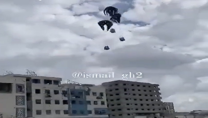 شهادت كودكان فلسطيني بر اثر سقوط كمك‌هاي هوايي