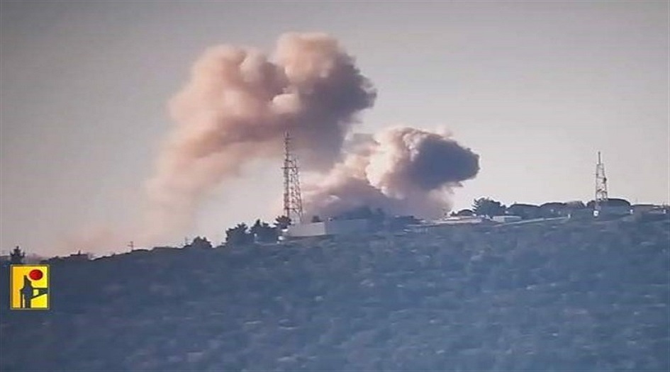  المقاومة الإسلامية في لبنان تستهدف مستعمرتي المالكية وأفيفيم 