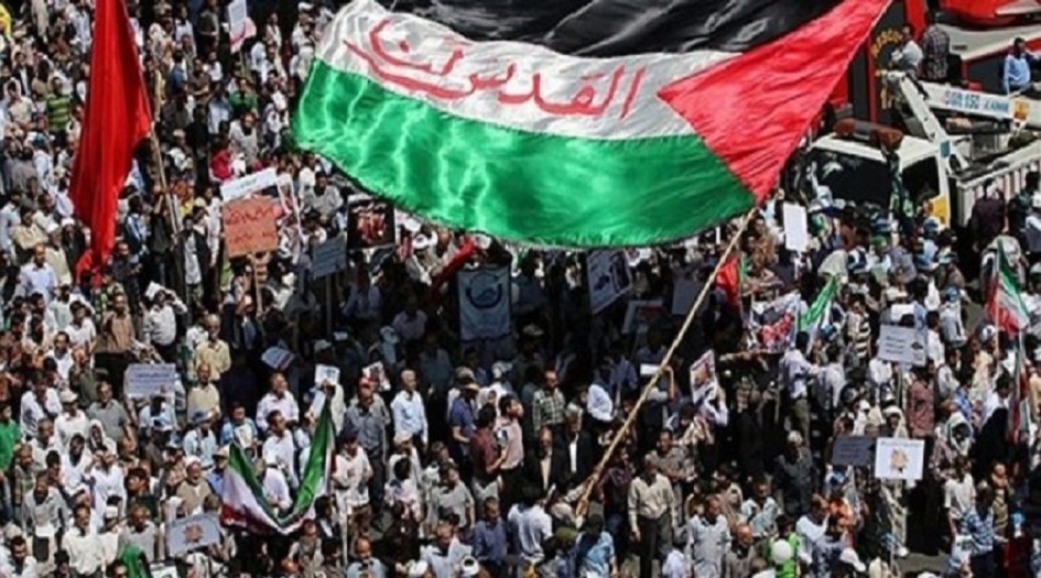 الاعلام الاسلامي: الكيان الصهيوني، سيتلقى الرد اللازم في يوم القدس العالمي