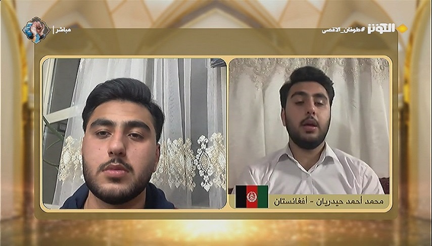 تلاوت قاری افغانستانی در نوزدهمین شب مسابقات مفازا