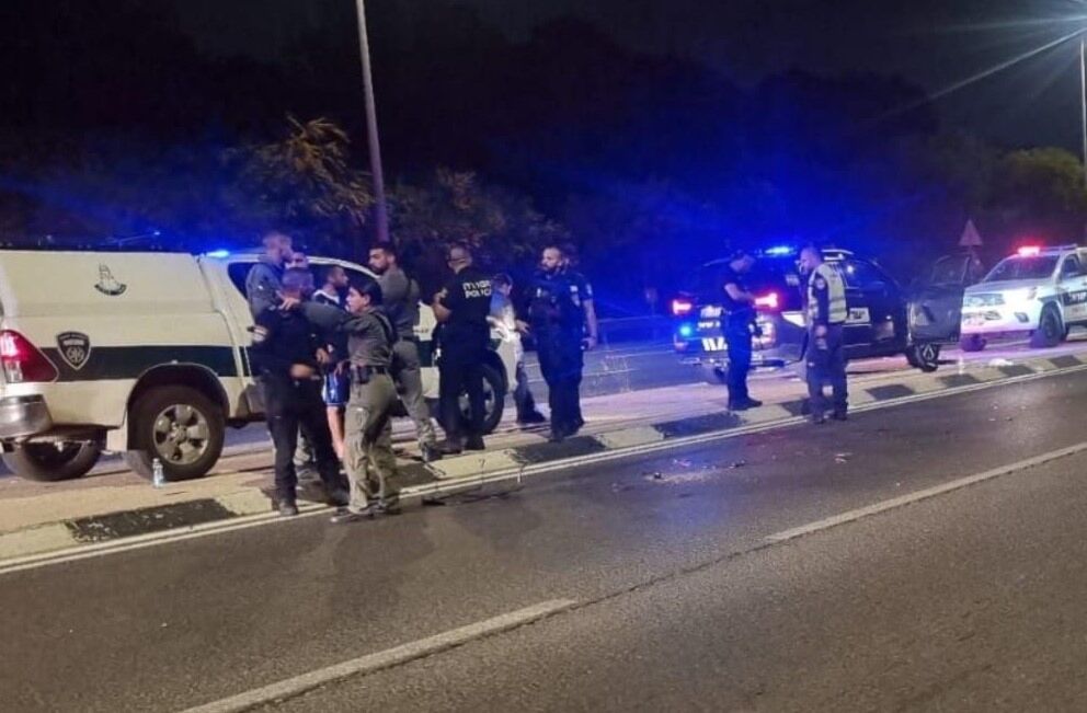 عملية دهس فدائية  تستهدف شرطة الاحتلال قرب قلقيلية