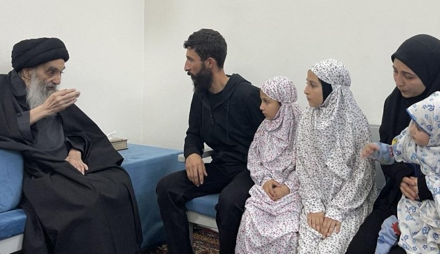  السيد السيستاني يبدي أسفه لعجز العالم أو تعاجزه عن إيقاف حرب الإبادة في غزة 