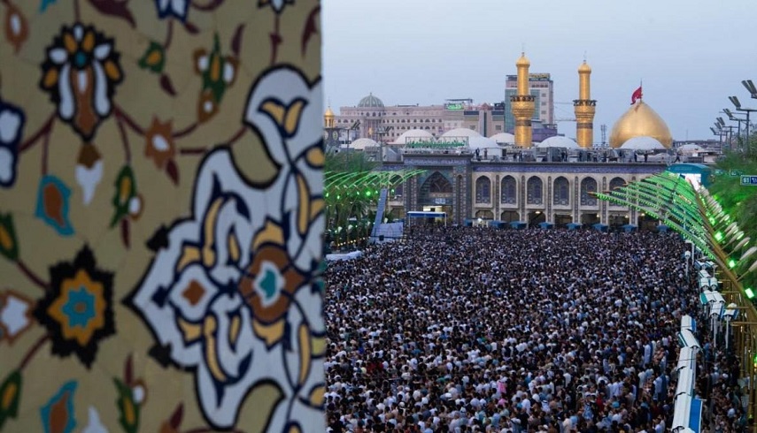  اقامه نماز عيد سعيد فطر در بين الحرمين 