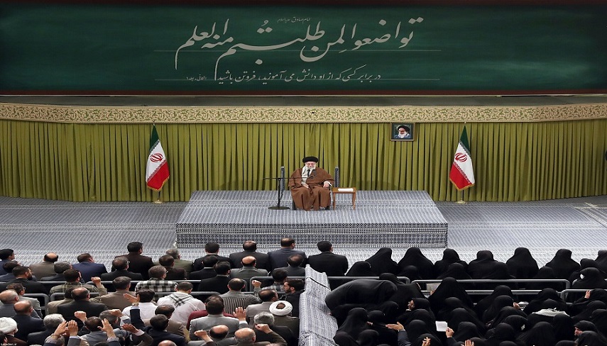 ديدار معلمان و فرهنگيان با رهبر معظم انقلاب در روز معلم