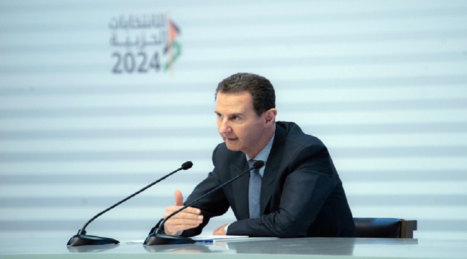 الرئيس بشار الأسد : موقفنا ثابت منذ نشوء القضية الفلسطينية ولم يهتز للحظة أو ظرف