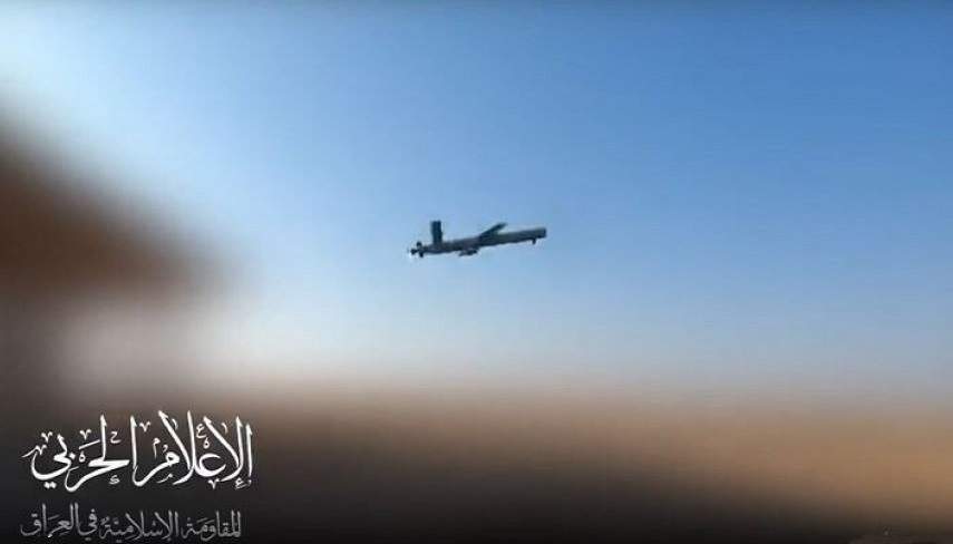 حمله پهپادي مقاومت اسلامي عراق به پايگاه هوايي نظامي اسرائيل