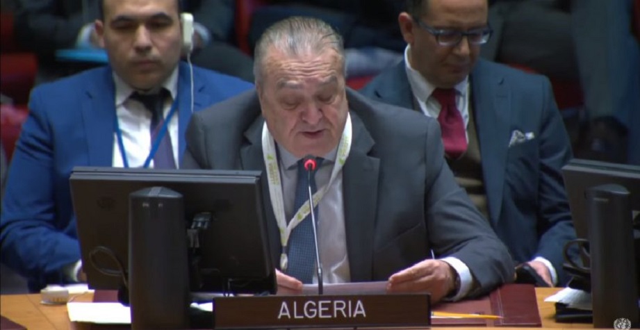 إقتراح جزائري في مجلس الأمن لوقف جرائم القتل في مدينة رفح 