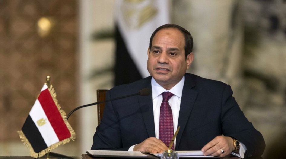 الرئيس المصري يبعث برقية تعزية باستشهاد الرئيس الايراني 