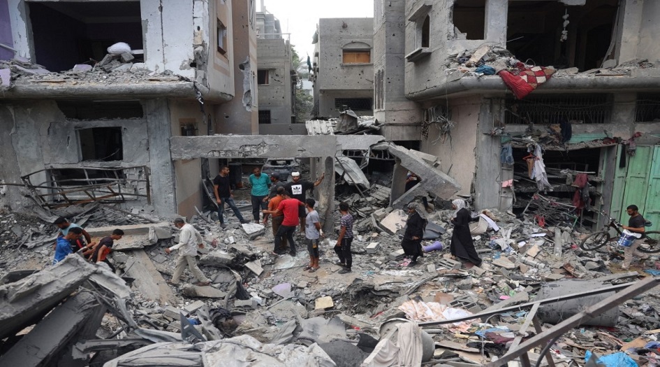 257 يوماً من العدوان على غزة ...  واستمرار   القصف المكثّف على النصيرات ورفح