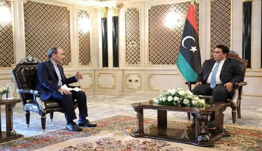 تأكيد ايراني ليبي على تعزيز العلاقات لتعود كما كانت عليه في السابق