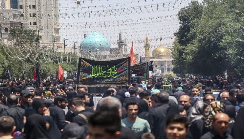 يك ايران سوگوار ساقي كربلا