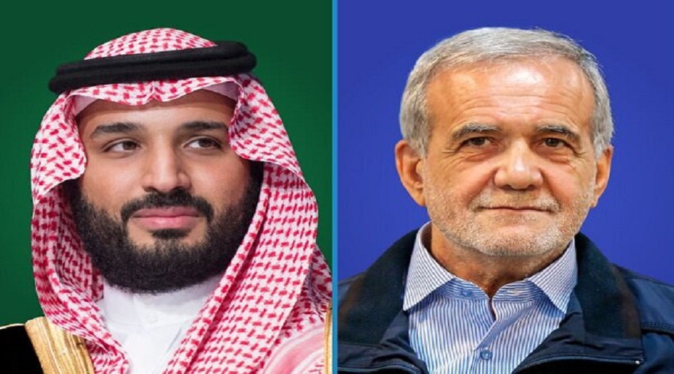 ولي العهد السعودي يهاتف الرئيس الايراني المنتخب معرباً عن ارتياحة لتعزيز العلاقات بين البلدين