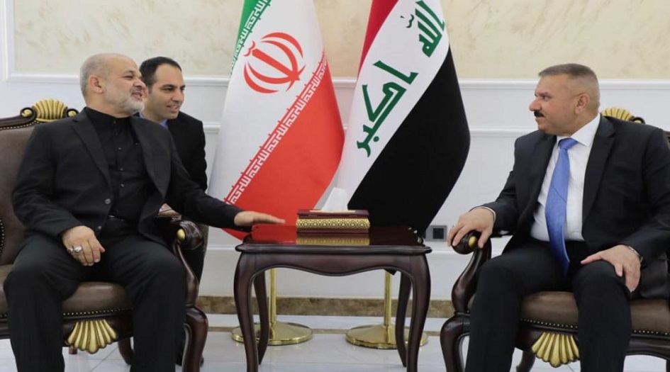 وزير الداخلية الايراني يصل الى العاصمة العراقية بغداد 