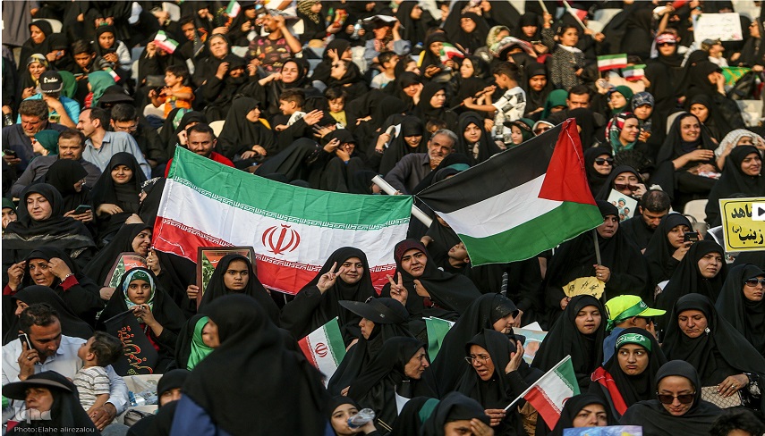 تصاويري از اجتماع دختران انقلاب
