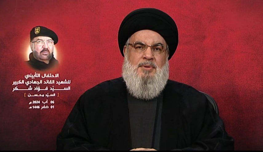 السيد حسن نصر الله: ردنا آت قوياً وحدنا أو مع محور المقاومة 