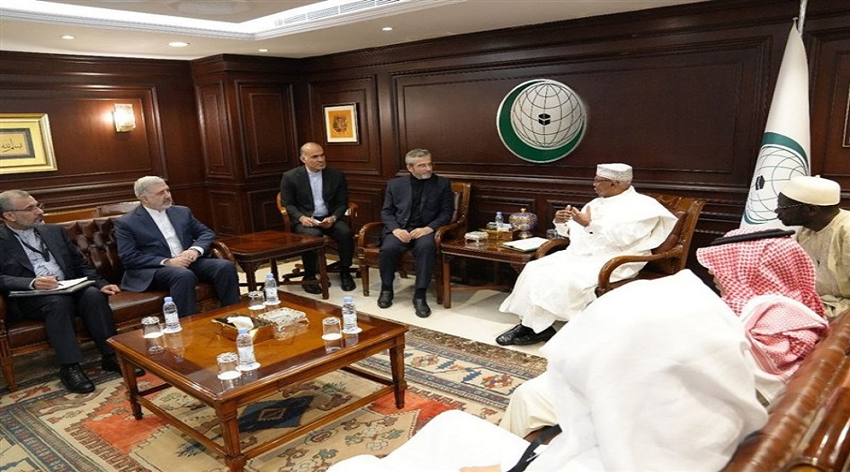 باقري يصل الى جدة ويلتقي الأمين العام لمنظمة التعاون الإسلامي