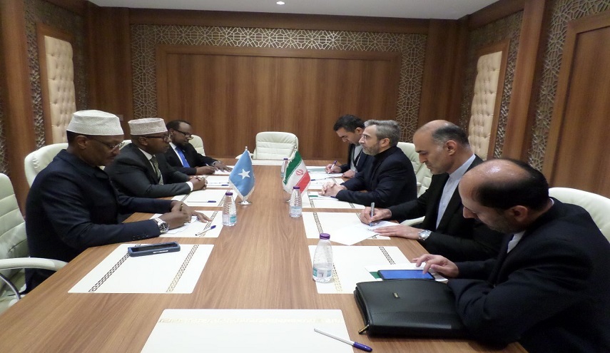 باقري لوزير خارجية الصومال : الكيان الصهيوني يهدد الامة الاسلامية جمعاء