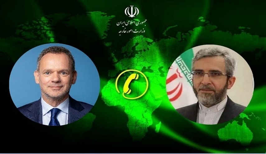  باقري يجري مباحثات هاتفية مع وزراء خارجية بلجيكا وهولندا وإندونيسيا 