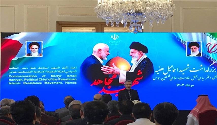 علي باقري: عالم الغرب يدعم الكيان الإسرائيلي بكل قوته