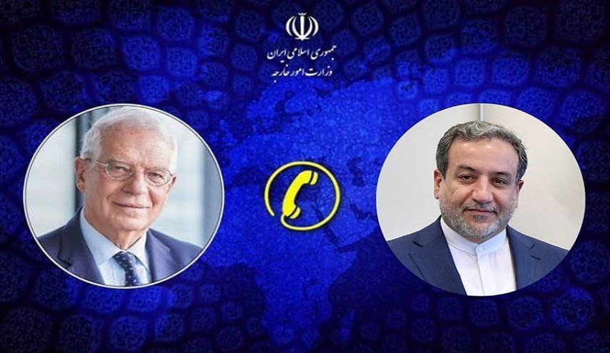  عراقجي وبوريل يتبادلان وجهات النظر حول مفاوضات رفع العقوبات 