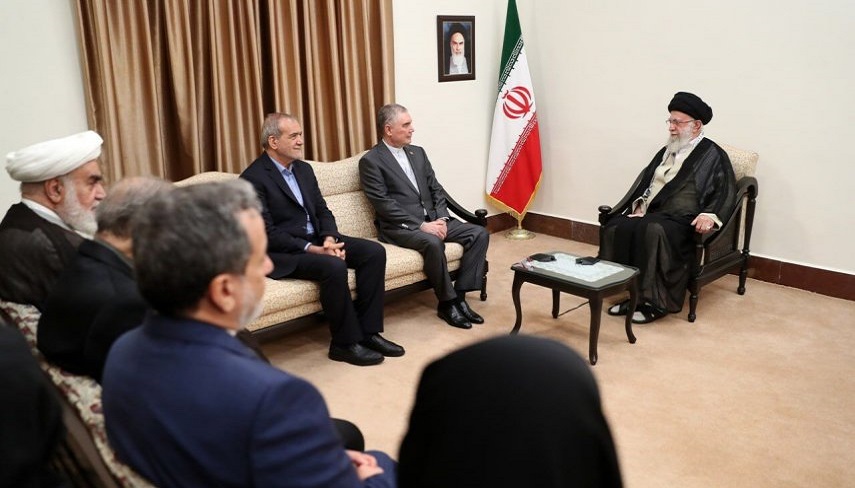 دیدار رهبر ملی ترکمنستان با رهبر معظم انقلاب