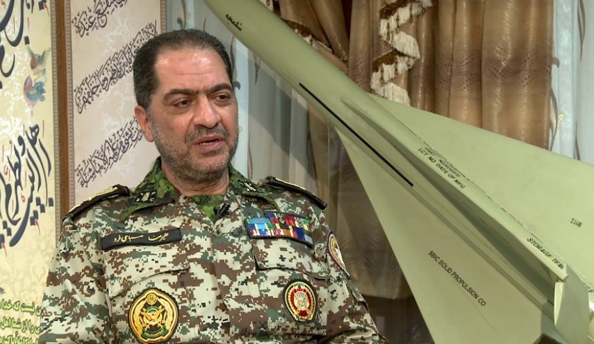  العميد علي رضا صباحي فرد يؤكد الاستعداد لمواجهة اي تهديد جوي 