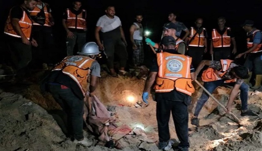  عشرات الشهداء في مجزرة ارتكبها الاحتلال الاسرائيلي في المواصي بخانيونس 