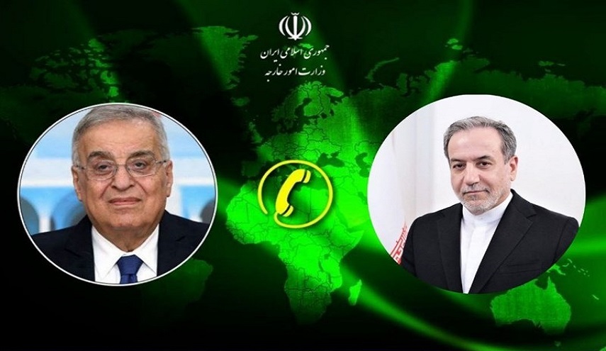  عراقجي يجري اتصالا هاتفيا مع وزير الخارجية اللبناني 