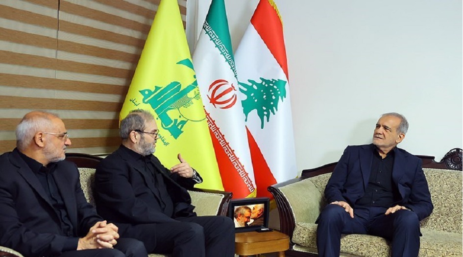 بزشكيان يزور مكتب حزب الله في طهران لتقديم واجب العزاء باستشهاد السيد نصرالله  