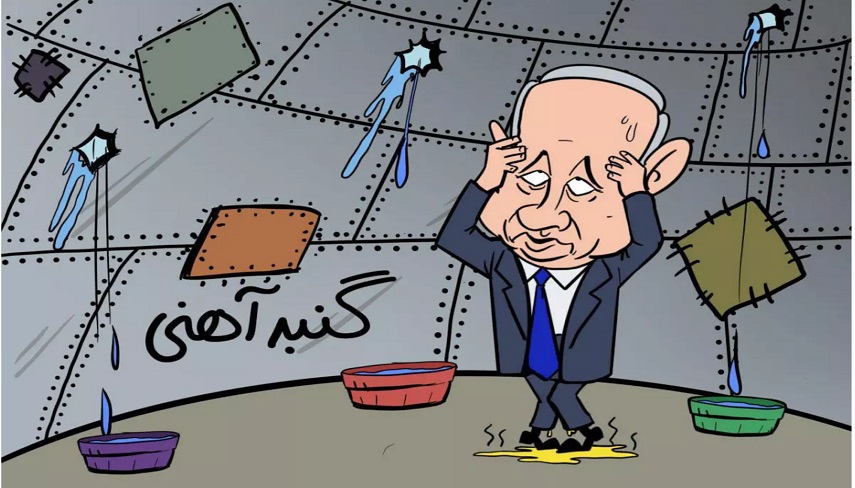 ابابیل های ایرانی بر فراز گنبد مثلا آهنین!