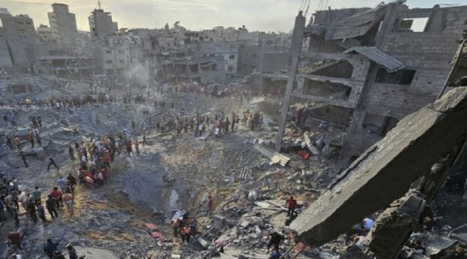 الاحتلال الصهيوني  يرتكب مجرزة في جباليا