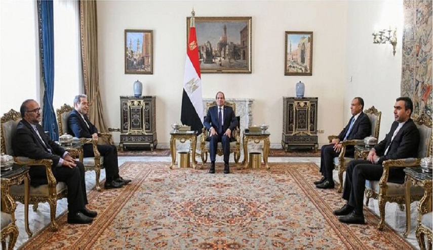 خلال جولة اقليمية.. عراقجي يلتقي الرئيس المصري في القاهرة