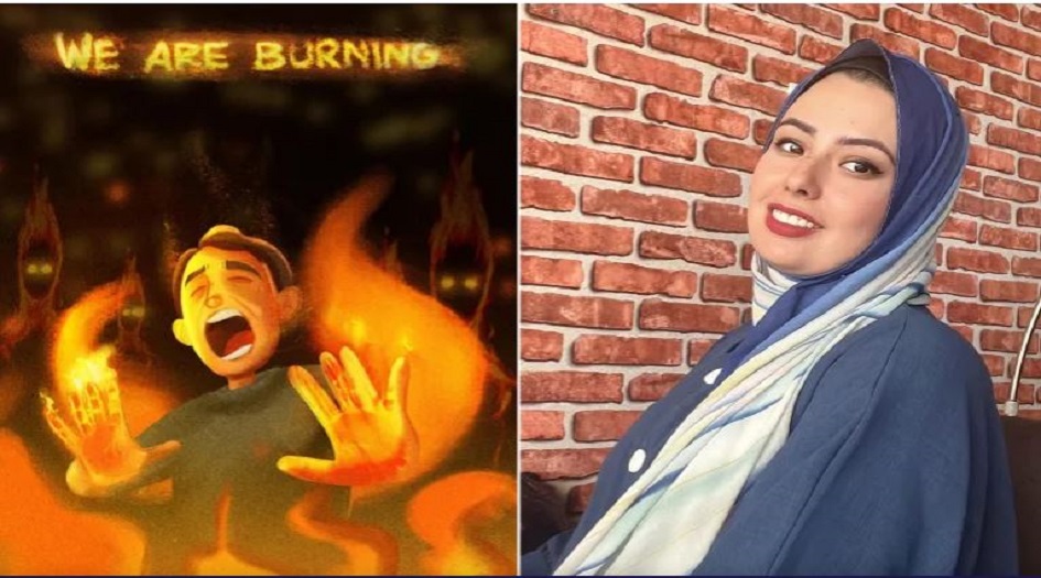 "أنا محاسن الخطيب من غزة… لم تُكتب لي النجاة"