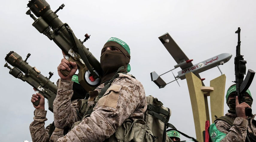  المقاومة الفلسطينية تستهدف دبابة "ميركافا" شمالي مدينة غزة 