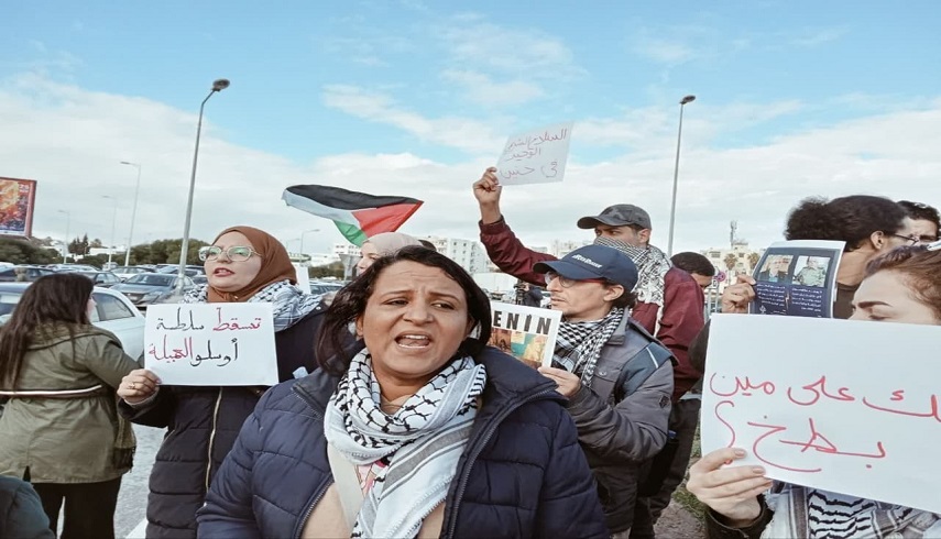 همبستگي جهاني با ملت فلسطين 