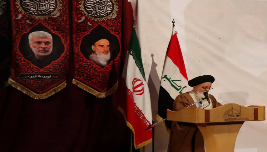 تأکید نماینده مقام معظم رهبری در عراق بر ضرورت ادامه راه شهدای مقاومت