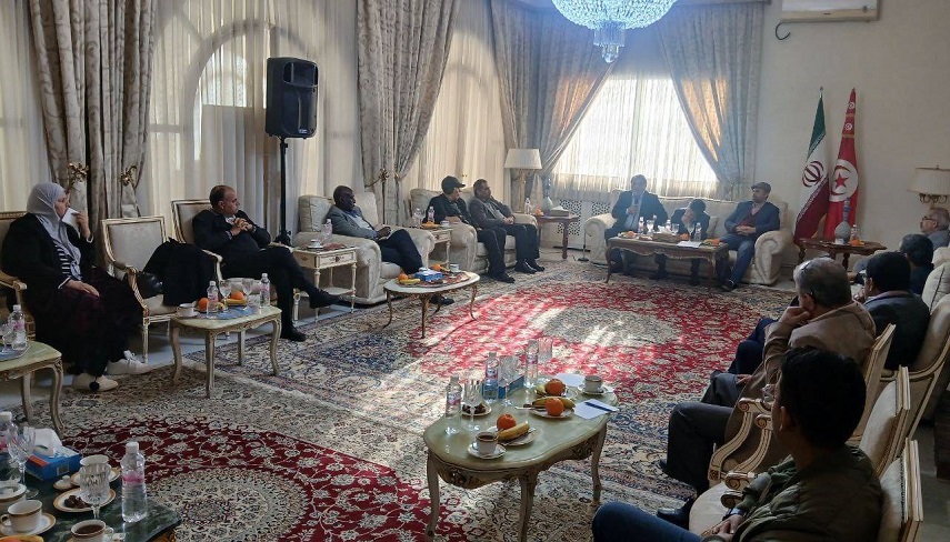 برگزاري مراسم پنجمين سالگرد شهيد سليماني در تونس