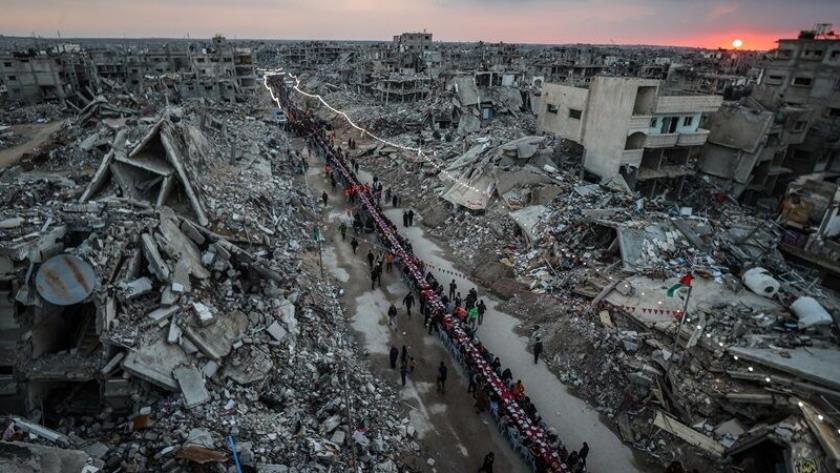 ماه مبارک رمضان در غزه؛ افطار در میان ویرانه‌های جنگ