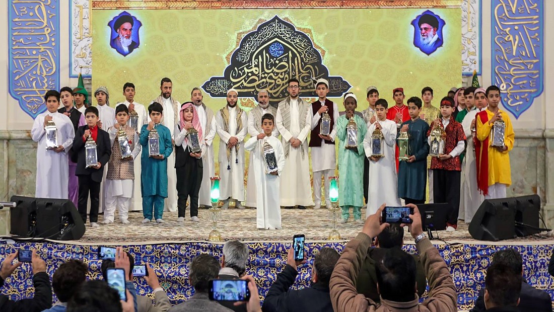  اقامة طقوس «هل هلالك يا رمضان» التقليدية في الحرم الرضوي الشريف