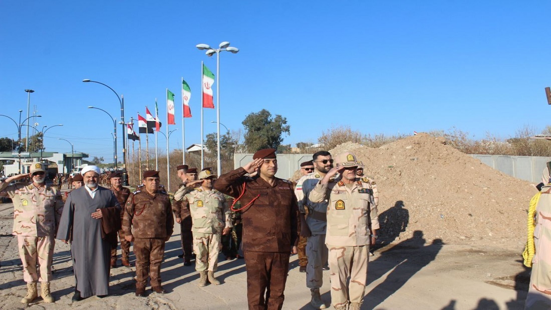 لقاء دبلوماسي بين قادة حرس الحدود بين ايران والعراق
