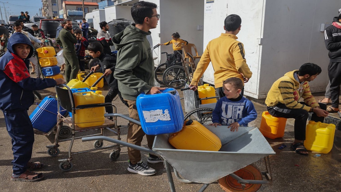 "أطباء بلا حدود": الاحتلال تحظر وصول المياه الى قطاع غزة