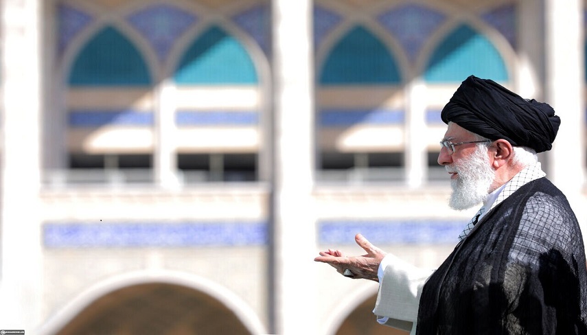 اقامه نماز عيد سعيد فطر به امامت رهبر انقلاب