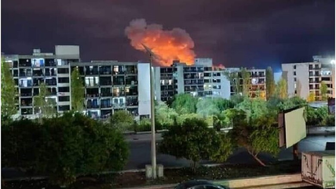 الكيان الصهيوني يقصف غرب سورية 