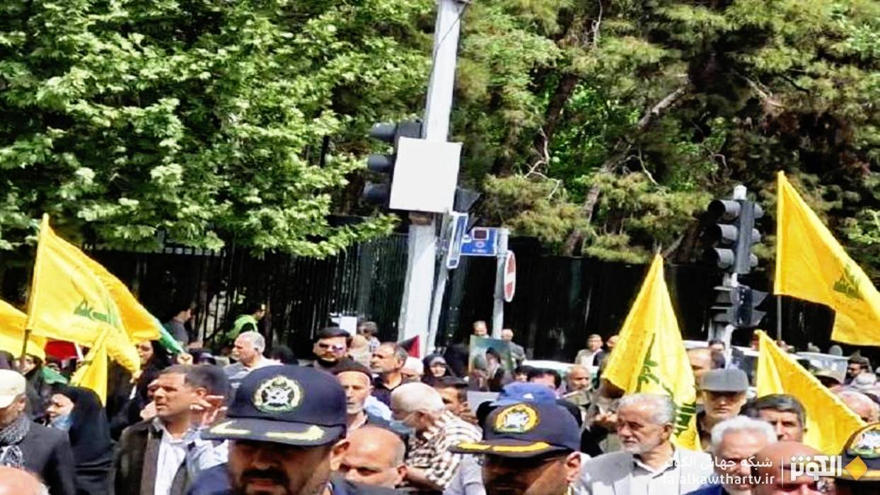 نقش تجمعات مردمی تهران در تقویت حمایت از فلسطین و مقابله با اشغالگری