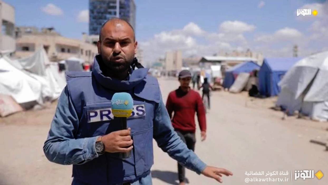 اشك‌هاي مقاومت؛ روايت آوارگي بر ويرانه‌هاي غزه | مع المراسلين