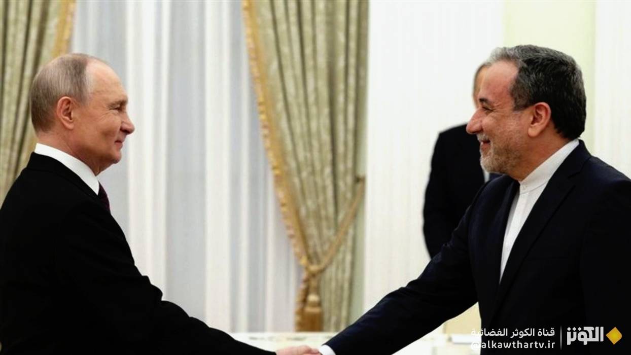 عراقجي يسلم رسالة سماحة الامام الخامئني للرئيس الروسي