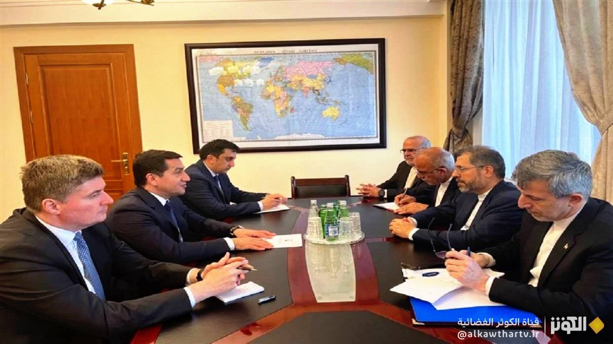  مشاورات بين معاون عراقجي ومساعد رئيس جمهورية أذربيجان 